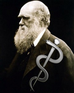 Darwin and the caduceus