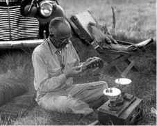Aldo Leopold in the field