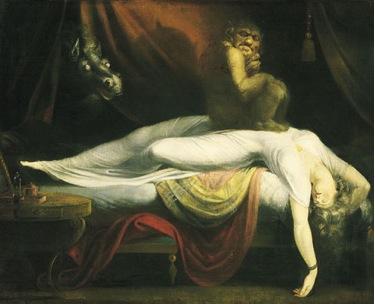 painting by Henry Fuseli, The Nightmare, 1781